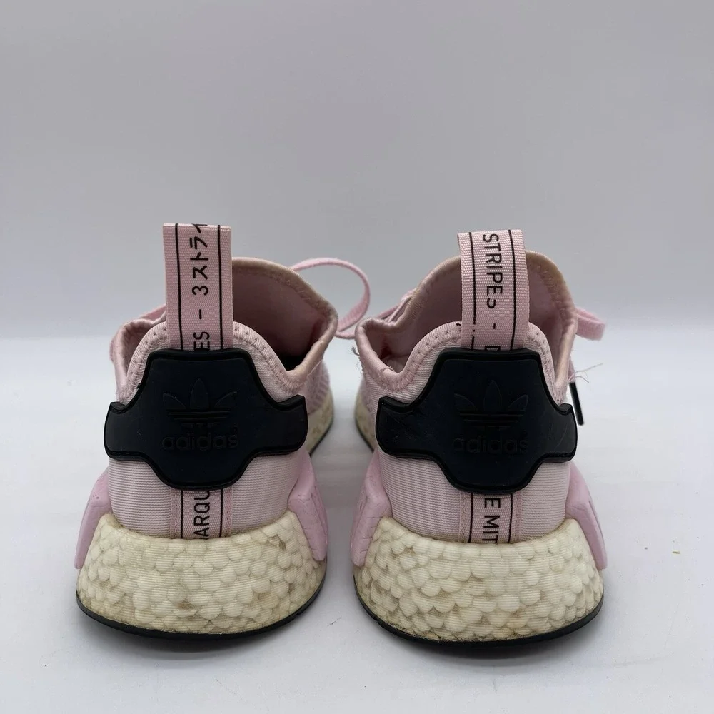 Adidas B37648 Boost NMD R1 Women's Size 7 Running Shoes 'Clear Pink' Sneakers